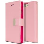 iPhone 6 Plus/6s Plus Rich Diary Leather Wallet Case PINK