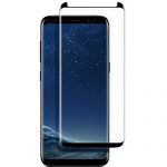 Samsung S8 Plus Side Glue Tempered Glass Screen Protector BLACK
