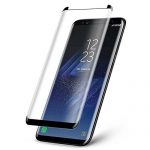 Samsung S9 Side Glue Tempered Glass Case Friendly - Black