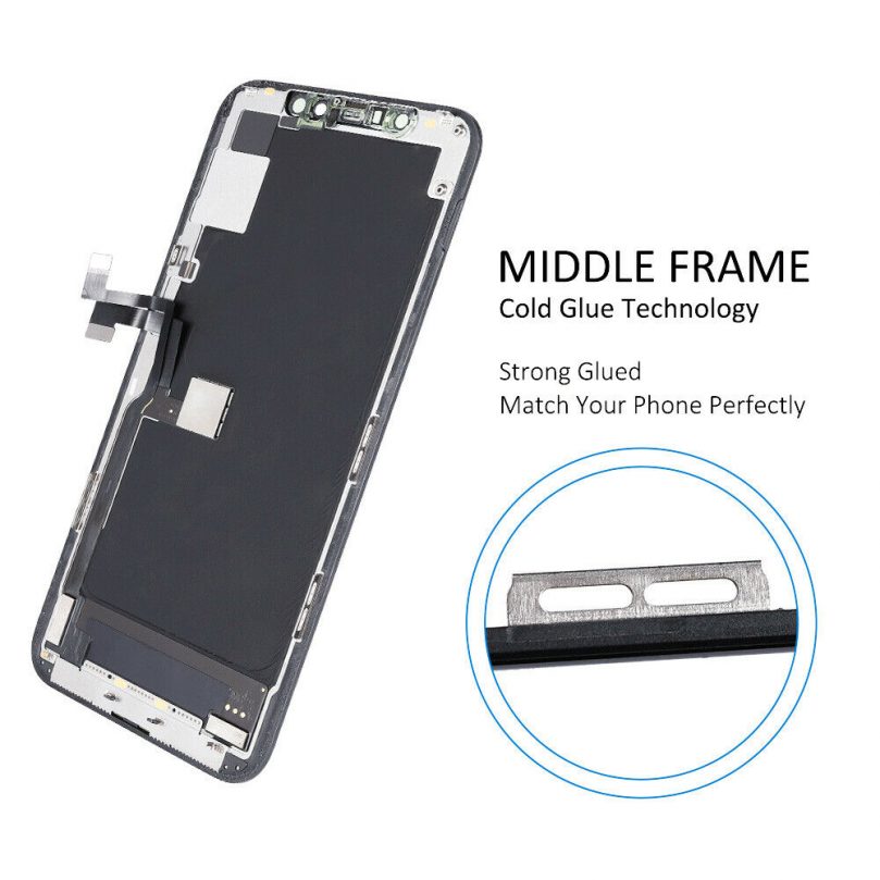 OLED Display LCD Touch Screen Digitizer Frame For iPhone 11 Pro 4